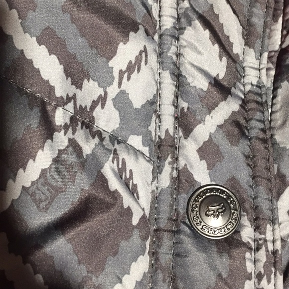 Fox puffy vest hot pink reversible to black - Picture 7 of 10